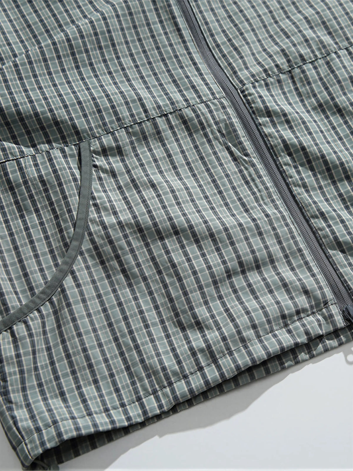 Retro Outdoor Plaid Hooded Jacket
