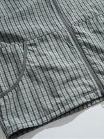 Retro Outdoor Plaid Hooded Jacket