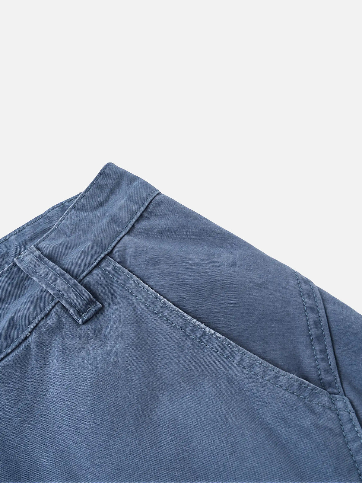 Multi-pocket, Star-patch Wide-leg Cargo Pants