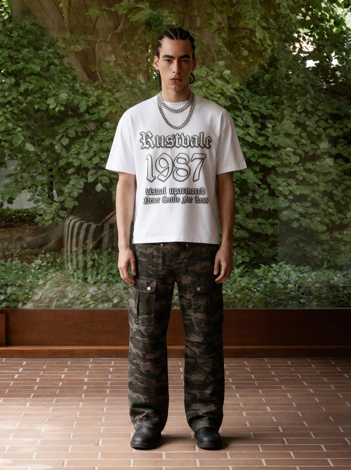 Vintage Gothic Slogan Tee
