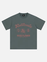 Rustvale Rosen-Motiv T-Shirt