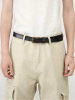 Multi-pocket Loose-fit Wide-leg Cargo Pants