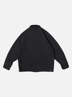 Vintage Distressed Washed Workwear Jacket
