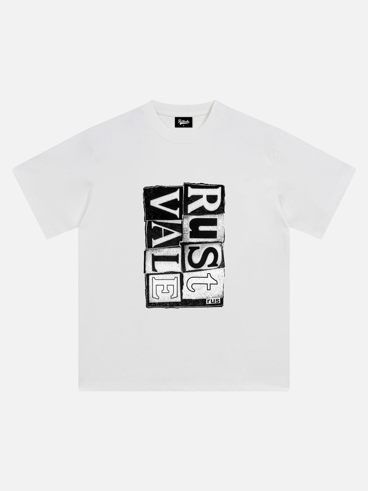 Heavyweight Cotton Collage Print Tee