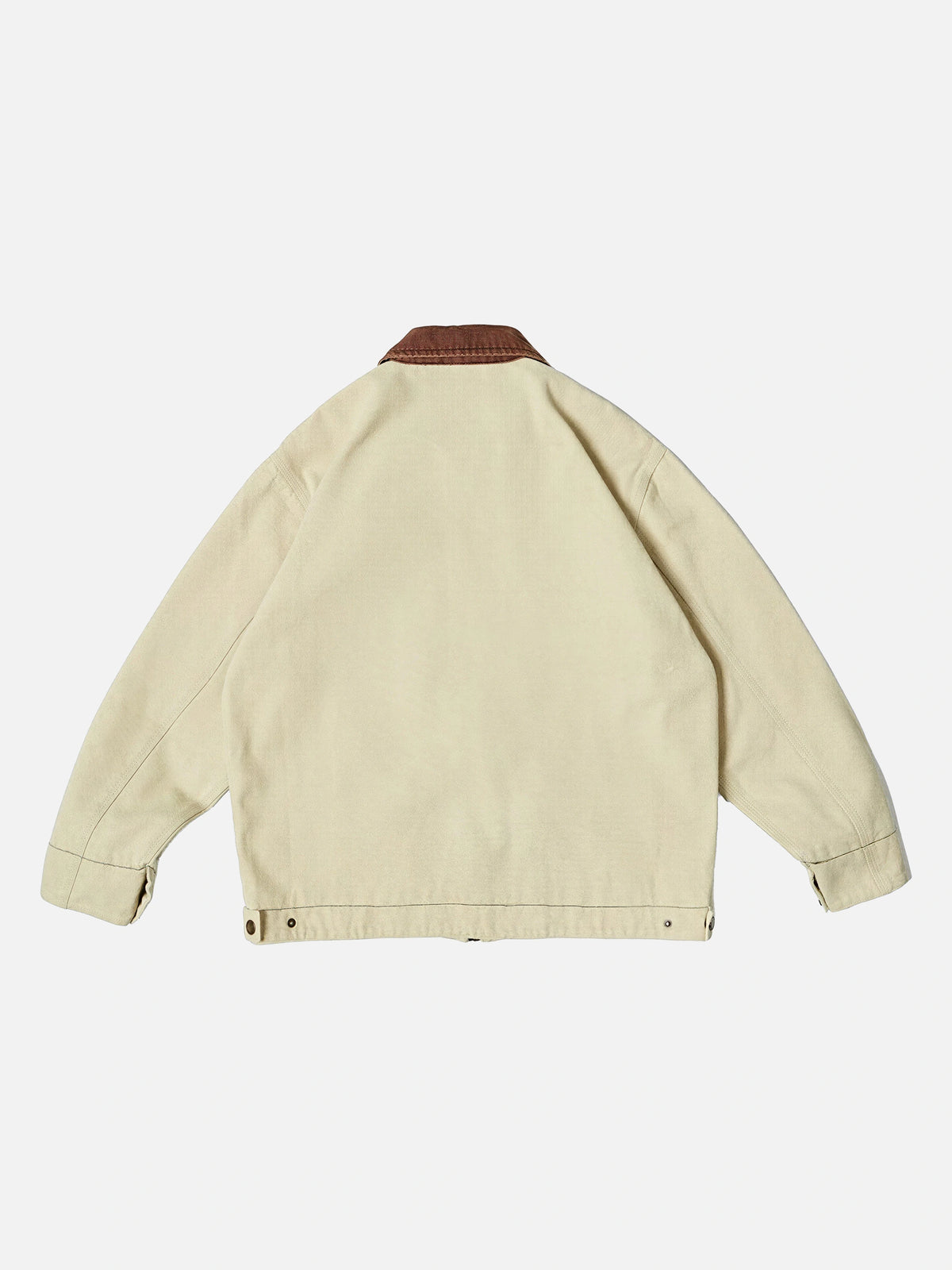 Vintage Distressed Washed Workwear Jacket