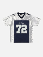 American Football Style Embroidered T-shirt