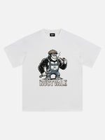 Vintage Mechanic Gorilla Printed Tee