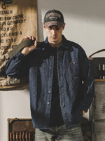 Heavyweight 320g Striped Work Shirt