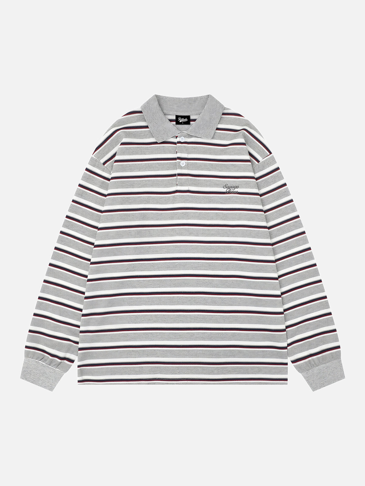American Retro-style Loose-fit Long-sleeve T-shirt