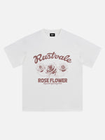 Rustvale Rosen-Motiv T-Shirt