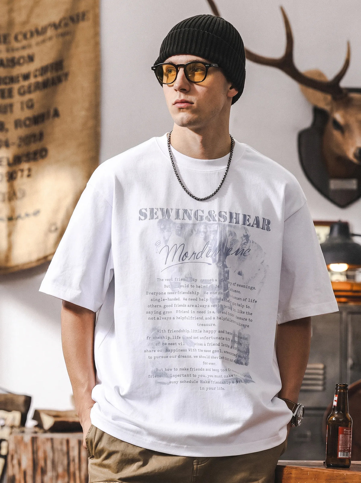 American Vintage Pure Cotton T-shirt