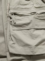 Wide-leg Cargo Pants With Large Pockets