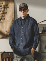 Heavyweight 320g Striped Work Shirt