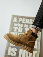 British-style High-top American Work Boots