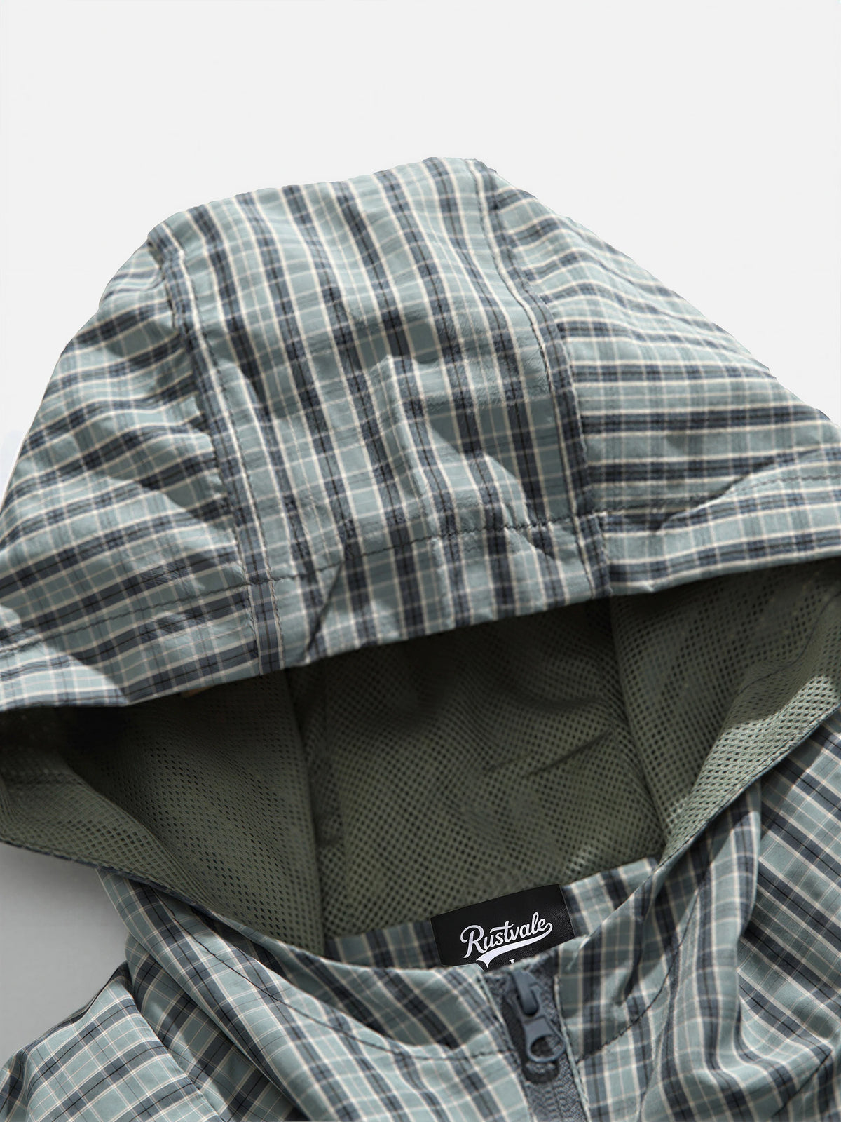 Retro Outdoor Plaid Hooded Jacket