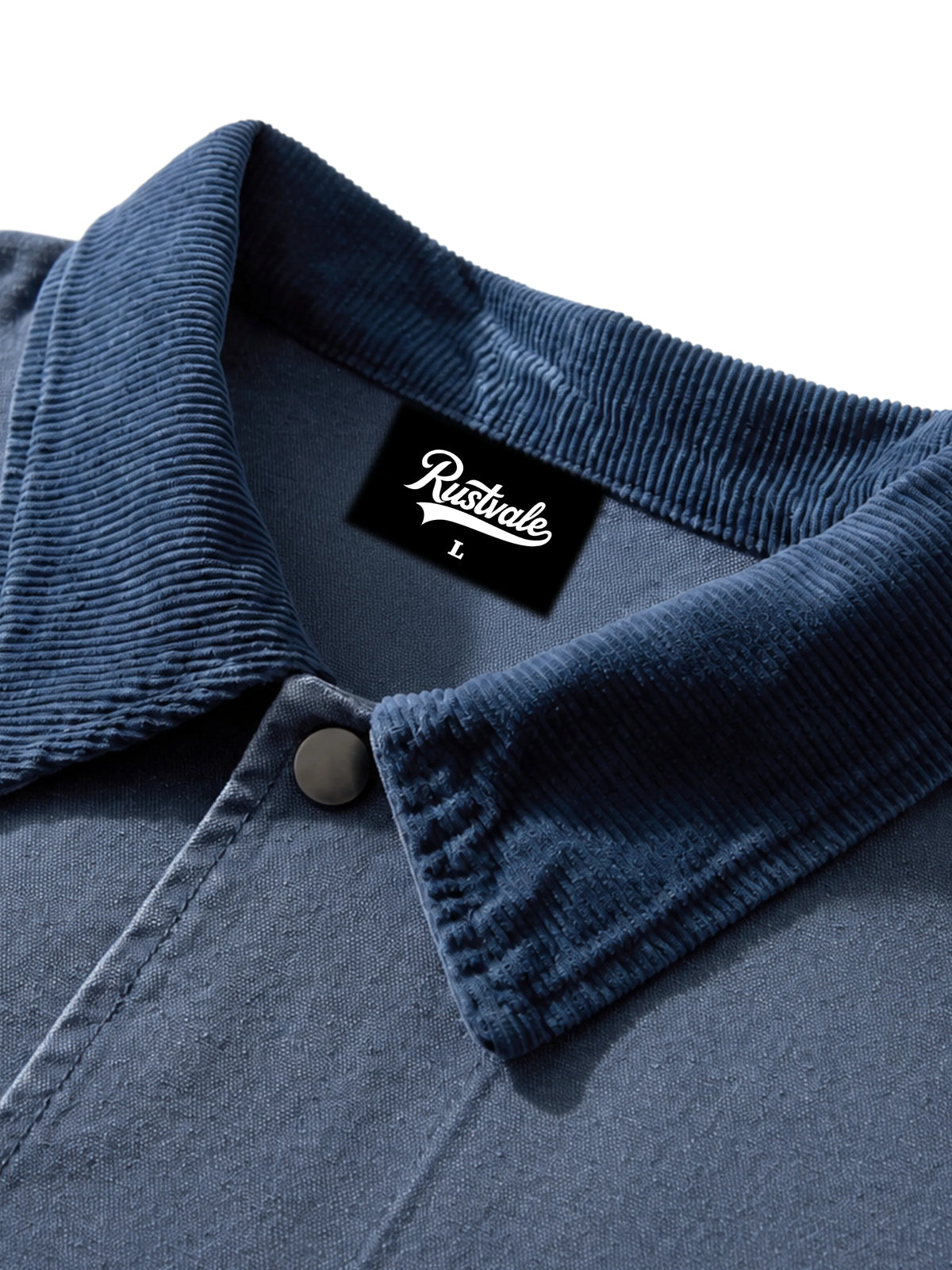 Distressed Canvas Loose-fit Jacket