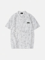 American Retro Loose-fit Short-sleeve Polo Shirt