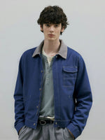 Barn-style Loose-fit Cargo Jacket With Pockets