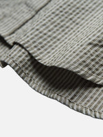 Seersucker Striped Long-sleeve Shirt