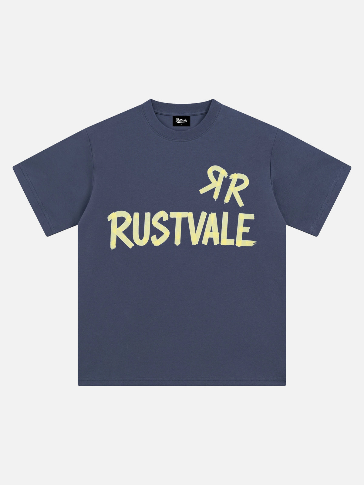 Rustvale Tape Effect Letter Tee