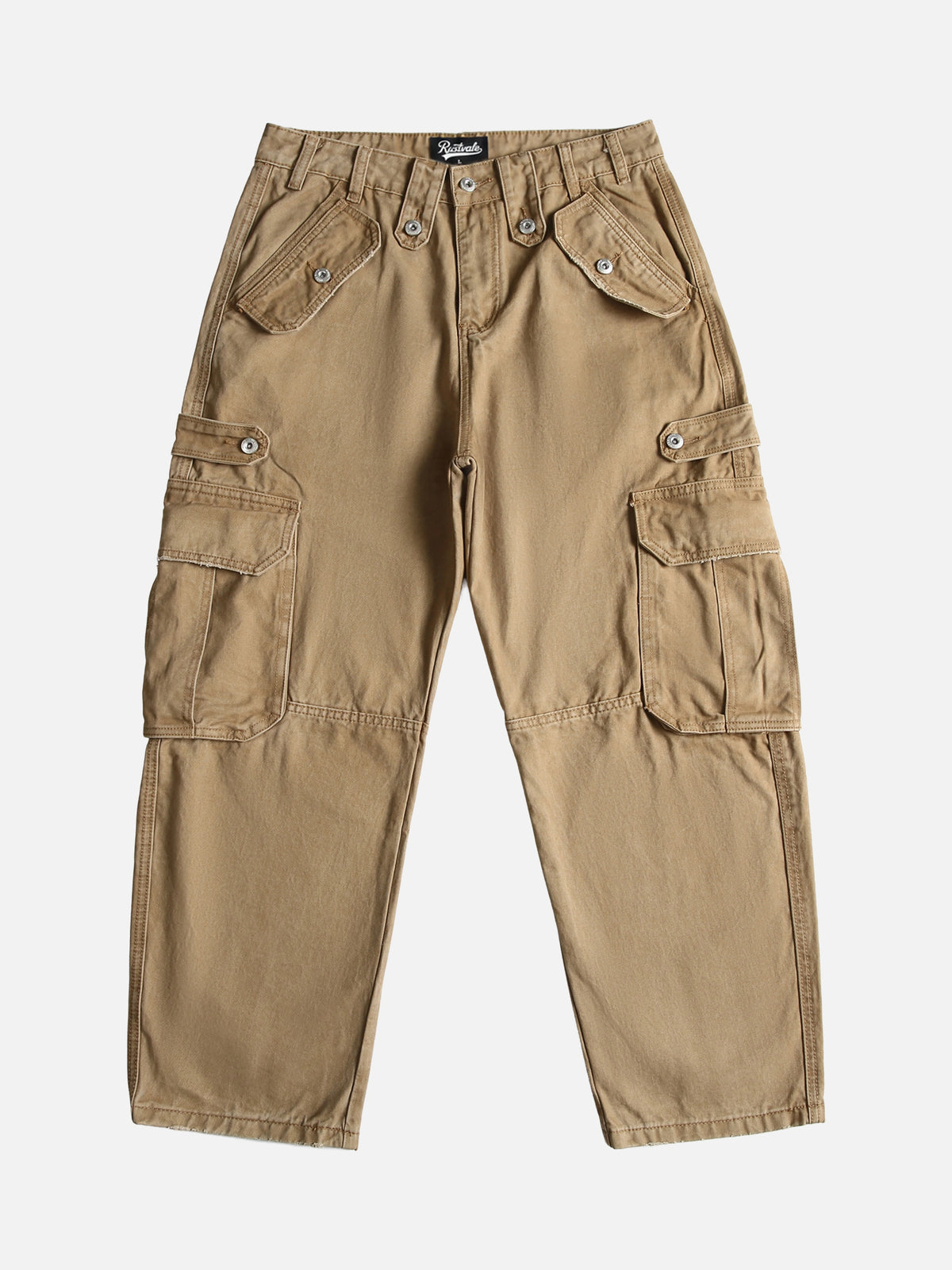 Retro Amekaji Multi-pocket Cargo Pants