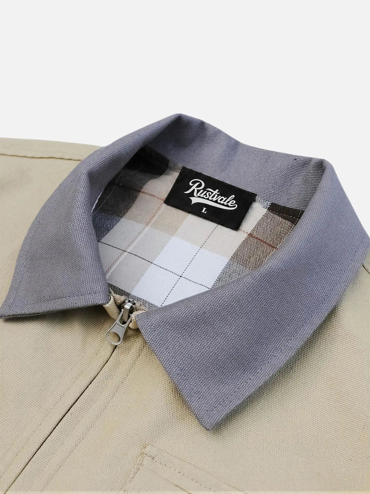 Barn-style Workwear Canvas Loose-fit Jacket