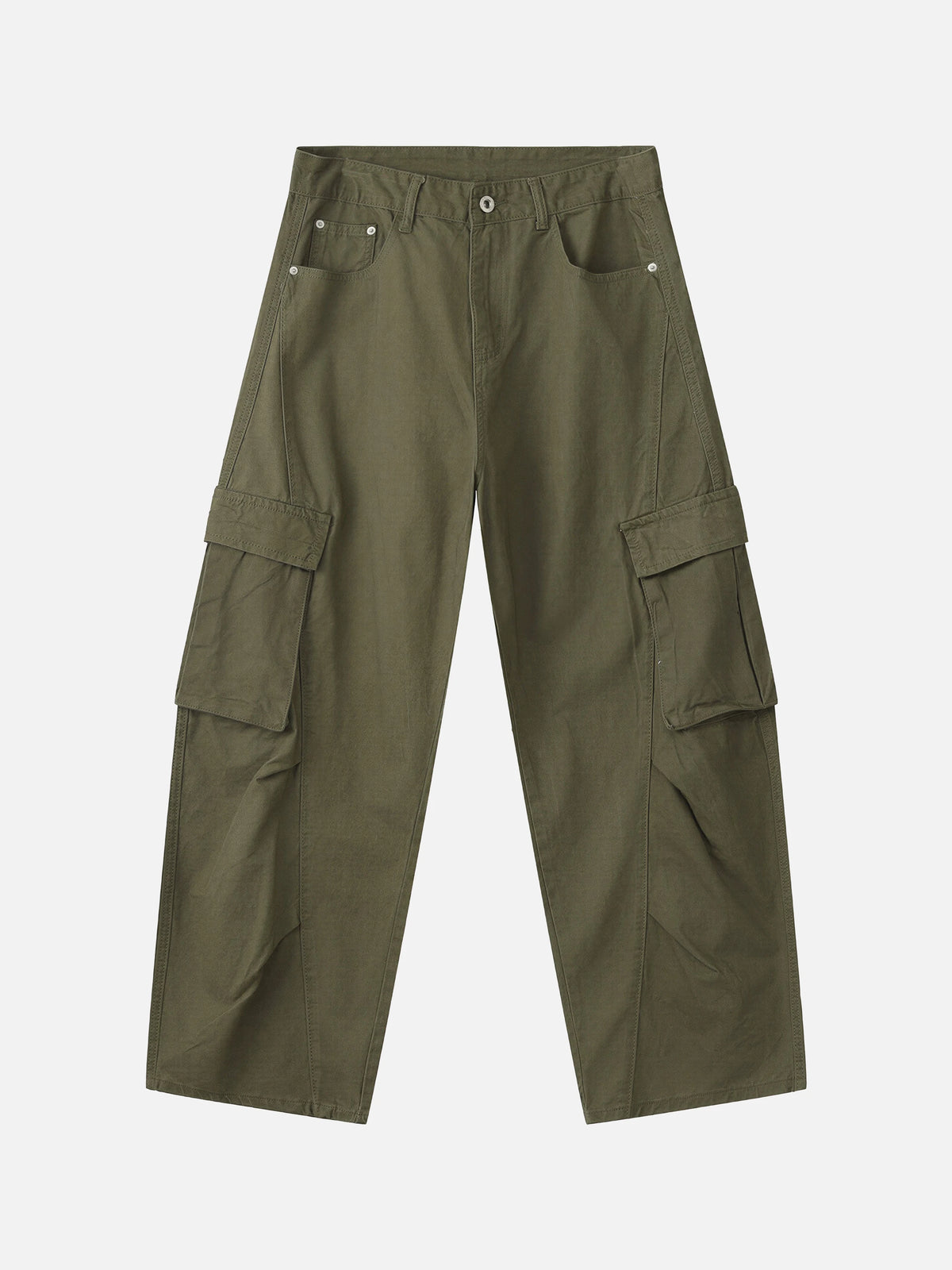 Pure Cotton Multi-pocket Cargo "saber" Jeans