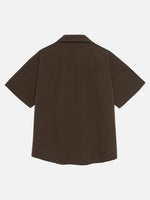 Twin Flowers Summer Quick-Drying Short-Sleeve Shirt