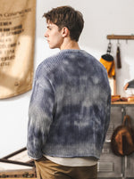 Thick-knit Gradient Sweater In A Chunky Gauge