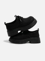 Platform Height-increasing Work Boots / Casual Leather Shoes