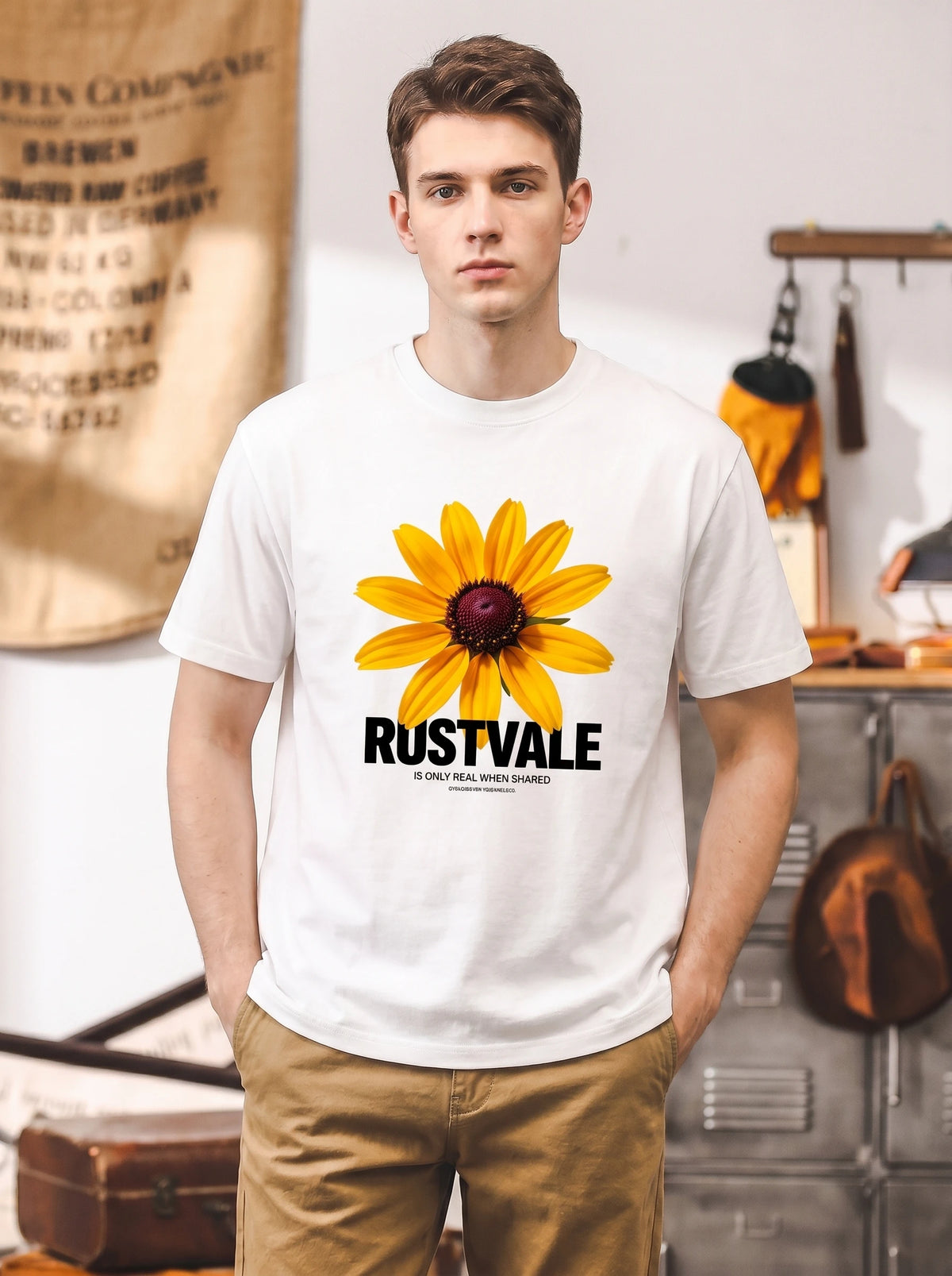 Rustvale Original Cotton Casual T-shirt