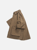 Outdoor Functional-fit Multi-pocket Short-sleeve Cargo Shirt