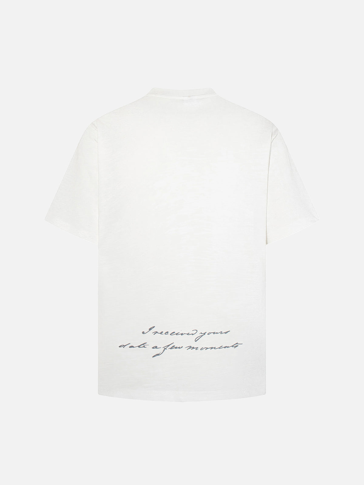Creative Anime Character & Letter Print T-shirt