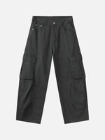 Pure Cotton Multi-pocket Cargo "saber" Jeans
