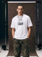 Niche-design Urban-print T-shirt