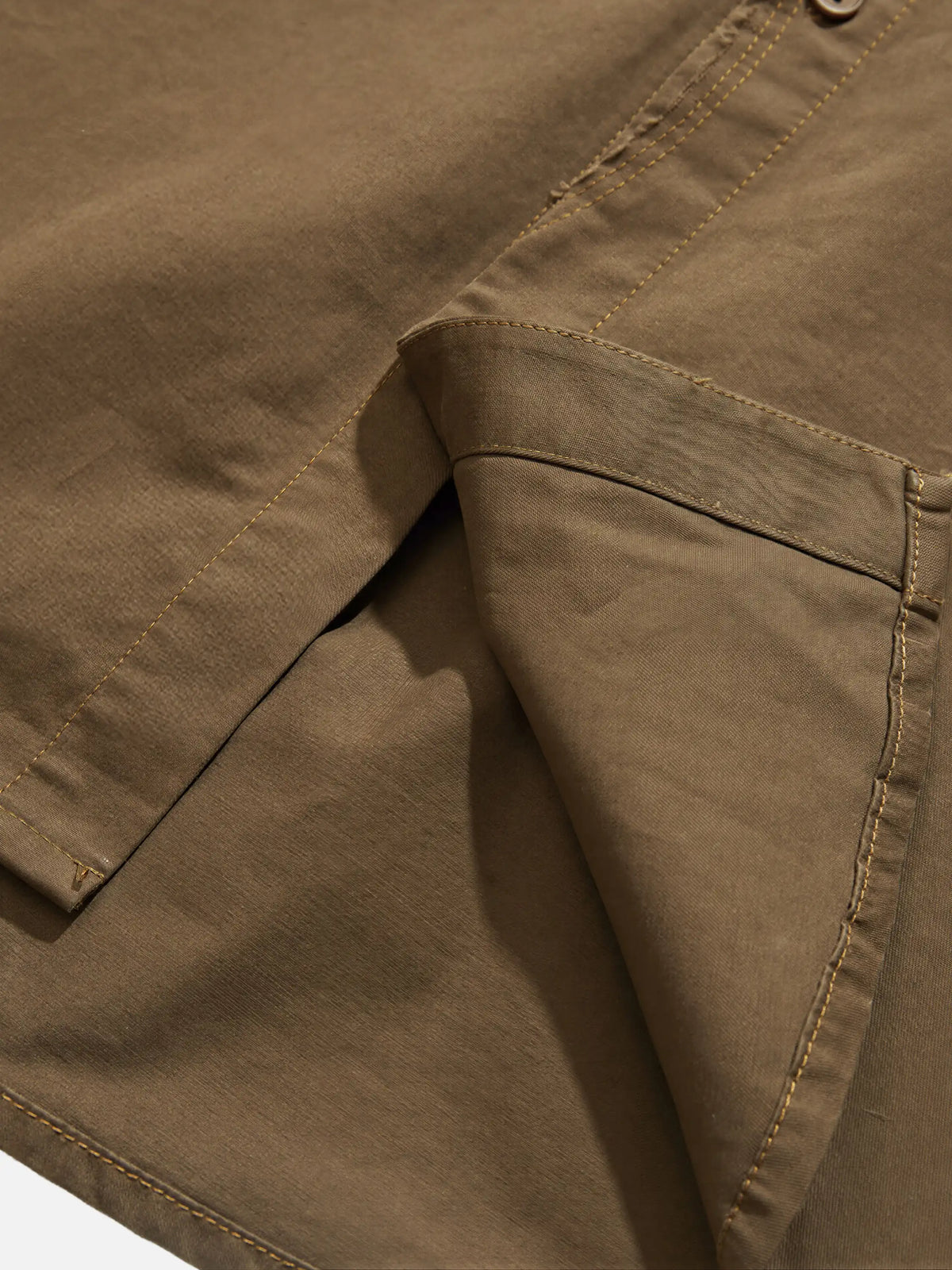 Versatile Washed Loose-fit Short-sleeve Shirt