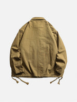 Japanese-style Large-pocket Work Jacket