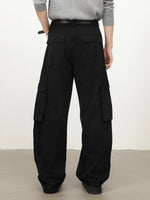 Pure Cotton Multi-pocket Cargo "saber" Jeans