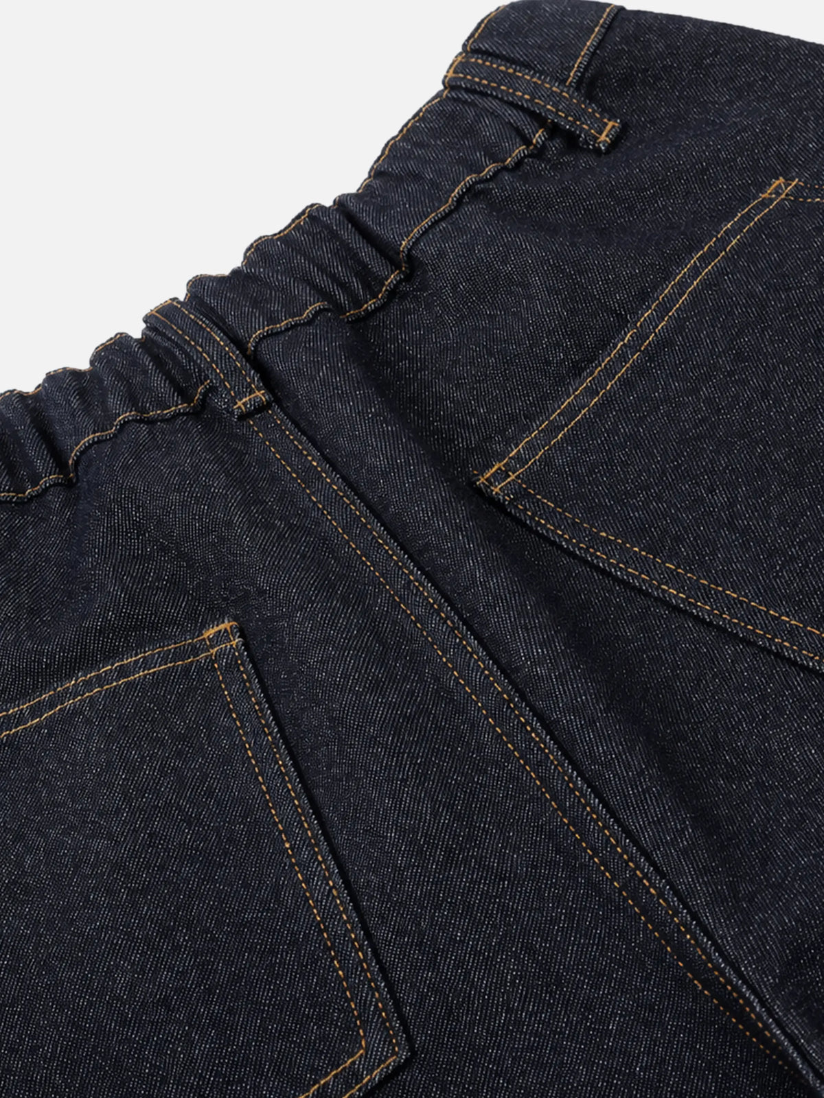 Large-pocket Denim Cargo Shorts