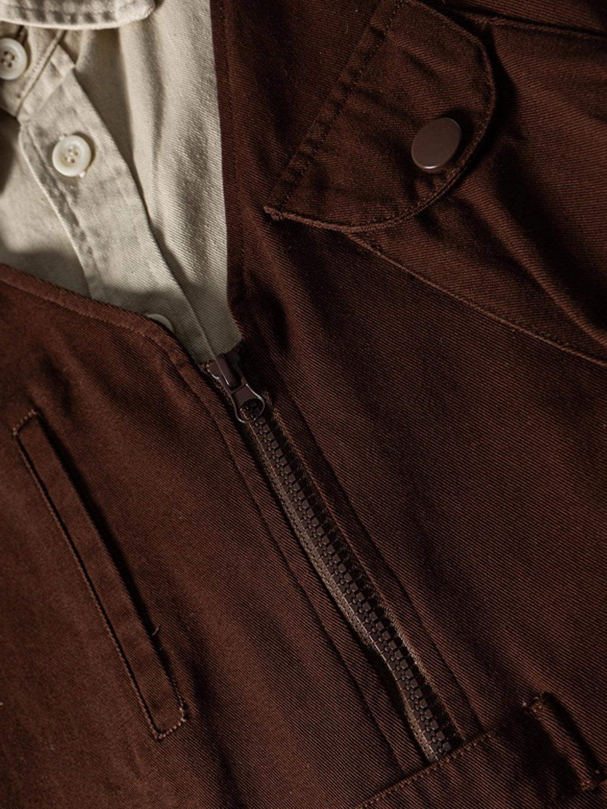 Léine Fhada Faux Dhá Phíosa Techwear Retro
