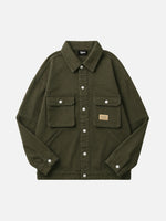 American-style Heavyweight Vintage Denim Work Jacket