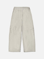 Minimalist, Loose-fit, Straight-leg Cargo Pants