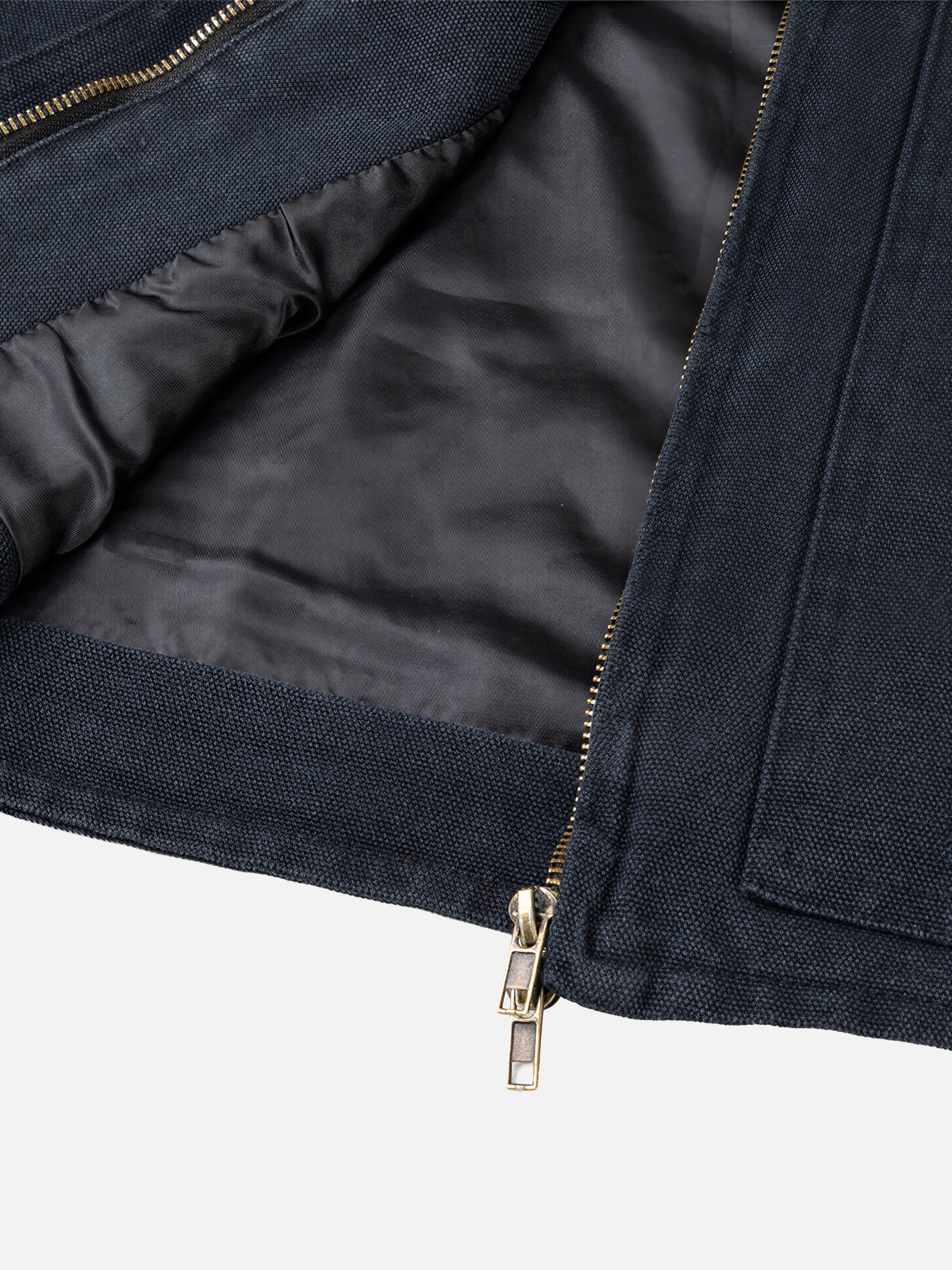 Washed Distressed Work Jacket