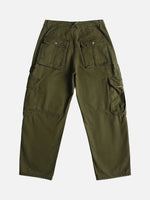 Retro Amekaji Multi-pocket Cargo Pants