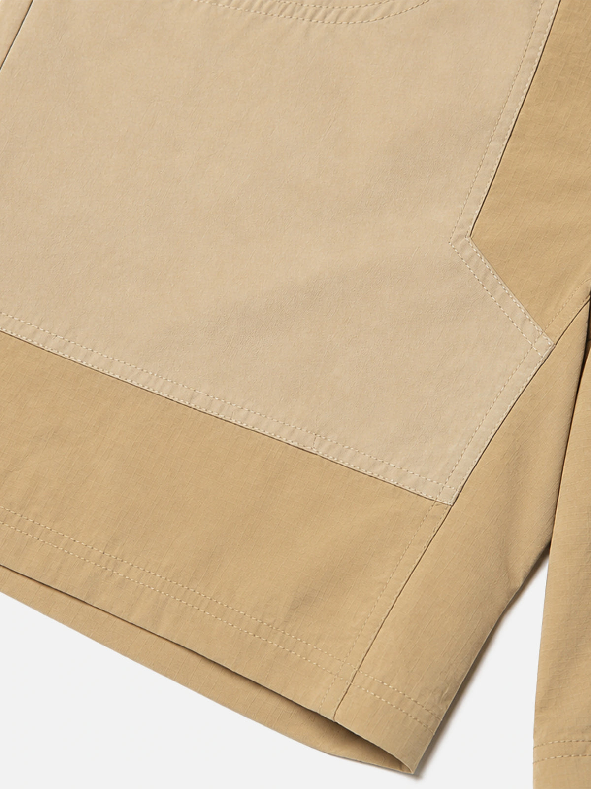 Large-pocket Paneled Tech Cargo Shorts