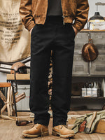 Heavyweight Straight-leg Work Pants (vintage Style)