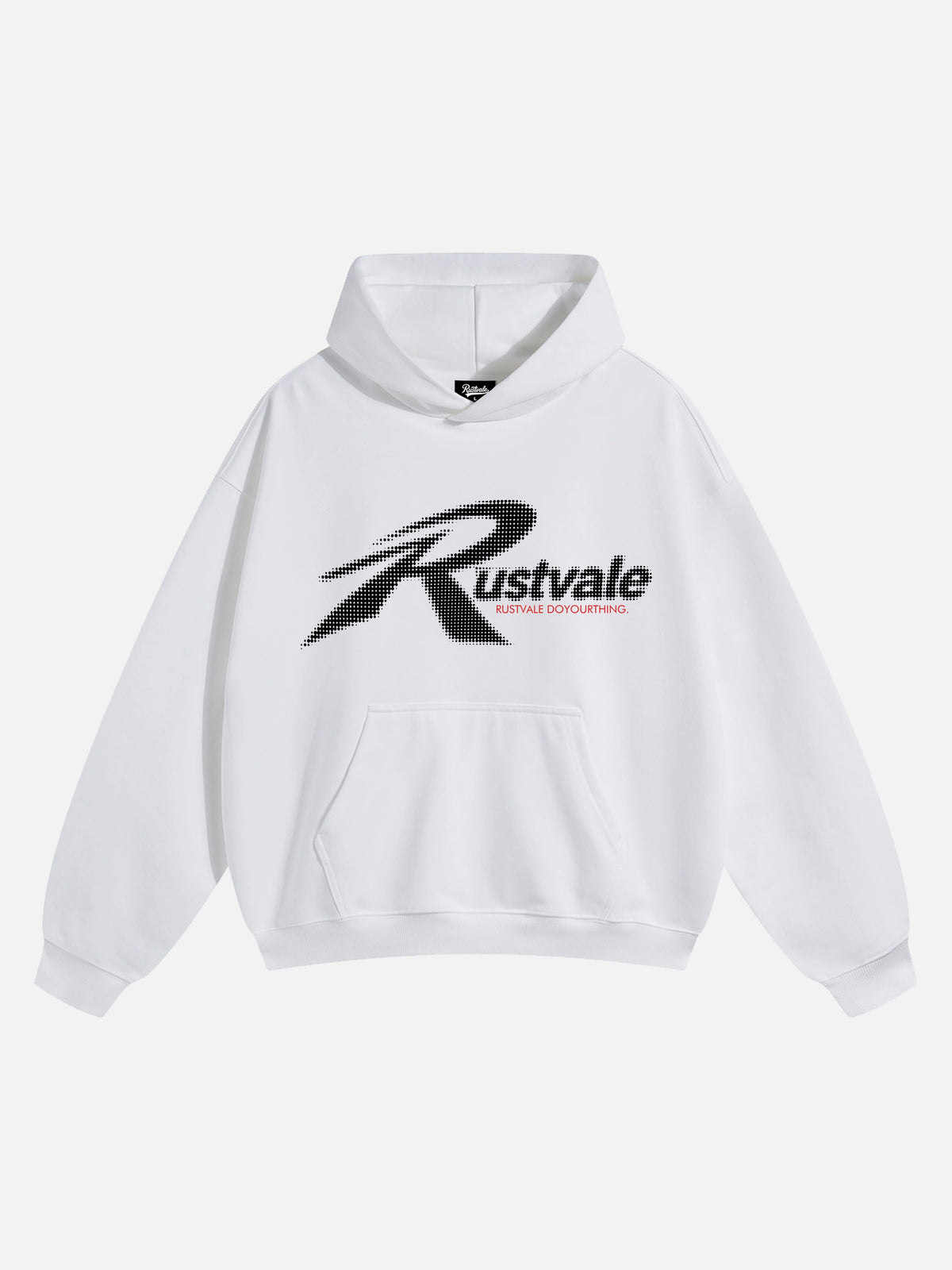 Minimal Dot-matrix Logo Hoodie