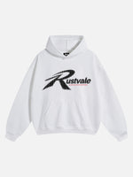 Minimal Dot-matrix Logo Hoodie