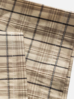 Oversized Plaid Short-sleeve Work Shirt