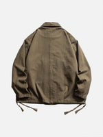 Japanese-style Large-pocket Work Jacket